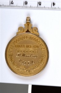 1962 FA Cup Winners Medal - Rear
