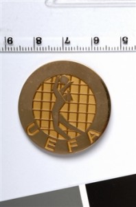 1971 - 2 UEFA Cup Winners Medal - Rear