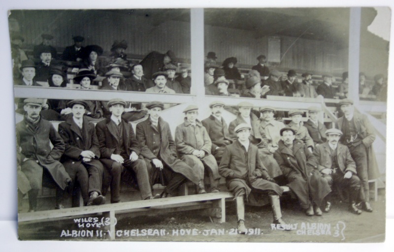 Brighton v Chelsea 1911 Vintage Photo