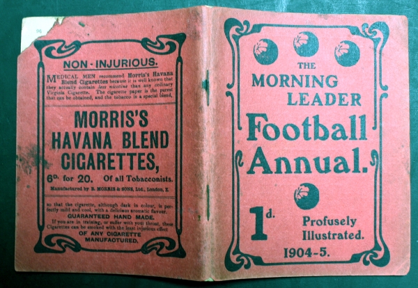 1904-5 Morning Leader Football Annual