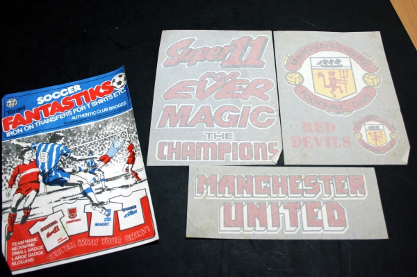 Full Set Of Manchester United Soccer Fantastiks Circa 1970s