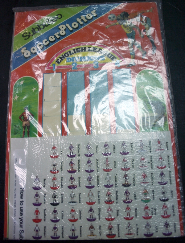 1978 Subbuteo Soccer Plotter