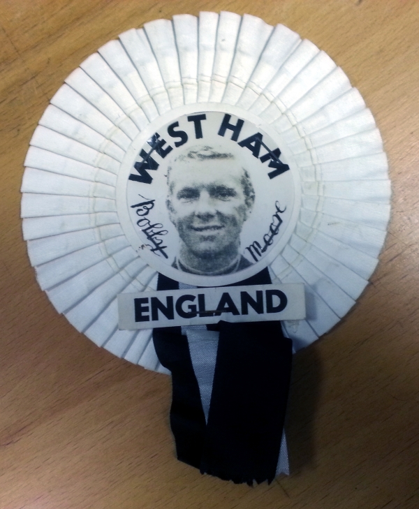 Bobby Moore memorabilia collector