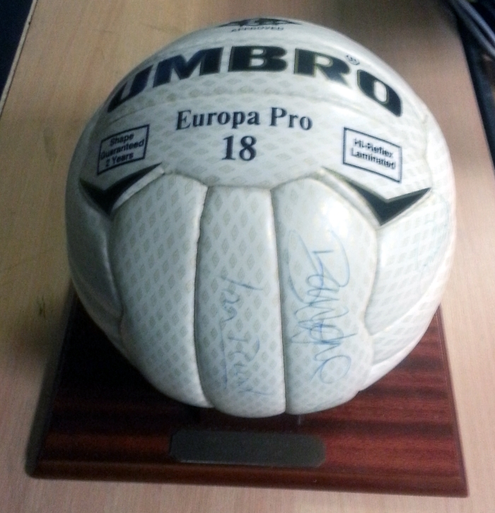 Welsh football memorabilia collector