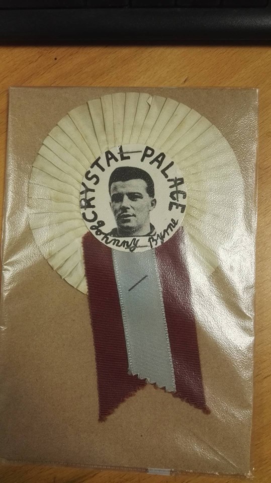 Crystal Palace Johnny Byrne Rosette