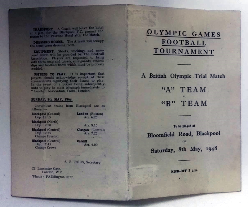 Olympic football memorabilia collector