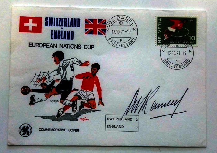 Alf Ramsay memorabilia collector