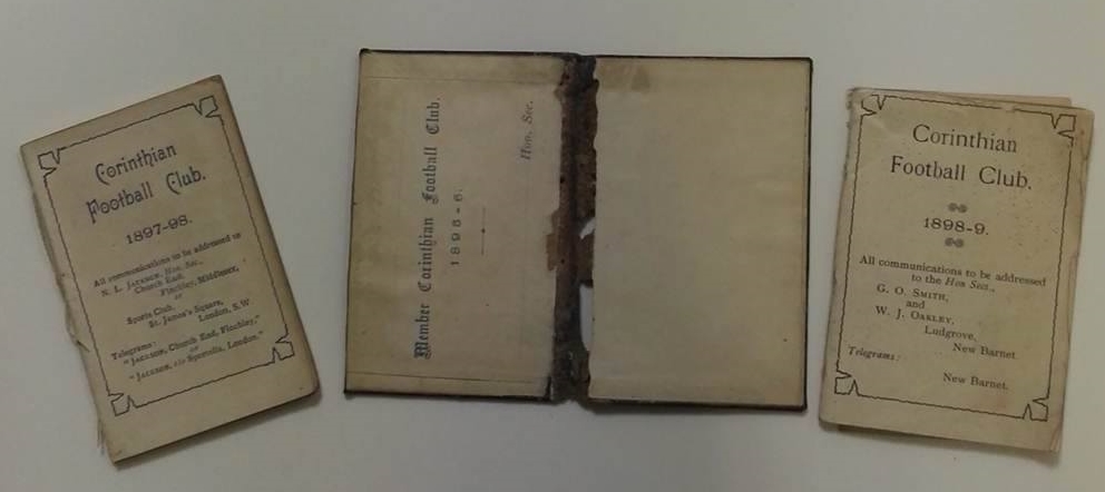 Corinthian FC 1895-99 Handbooks