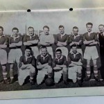 Glenavon FC 1952 League Champions Dinner Menu - Signed - Photo