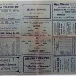 Luton Town v Cardiff City Dec 1912 Programme Inner