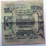 Great Britain vs Rest Of Europe May 1947 Ticket Rear