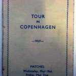 Jimmy Cunliffe EFC Tour Booklet 1937