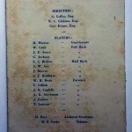 Jimmy Cunliffe EFC Tour Booklet 1937 Rear