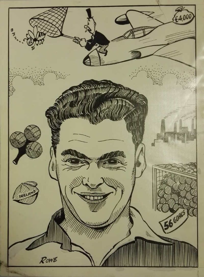 Eddie Crossan - January 1955 - Blackburn Rovers