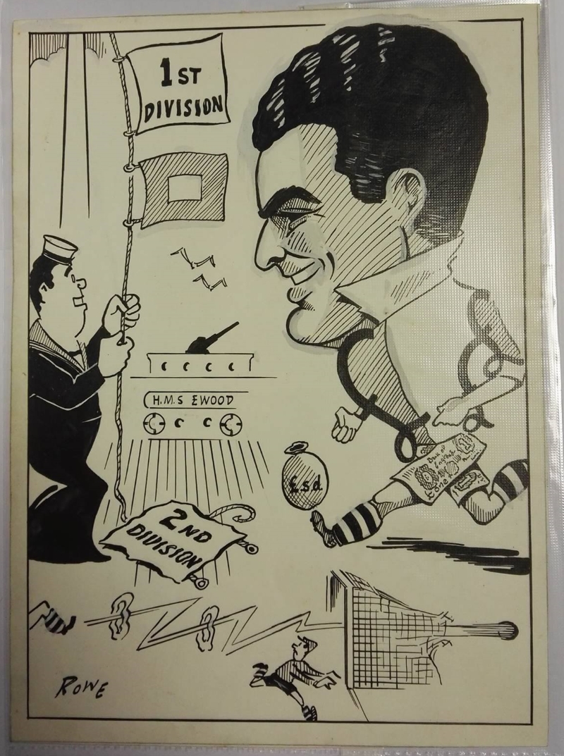 Eddie Quigley - November 1954 - Blackburn Rovers