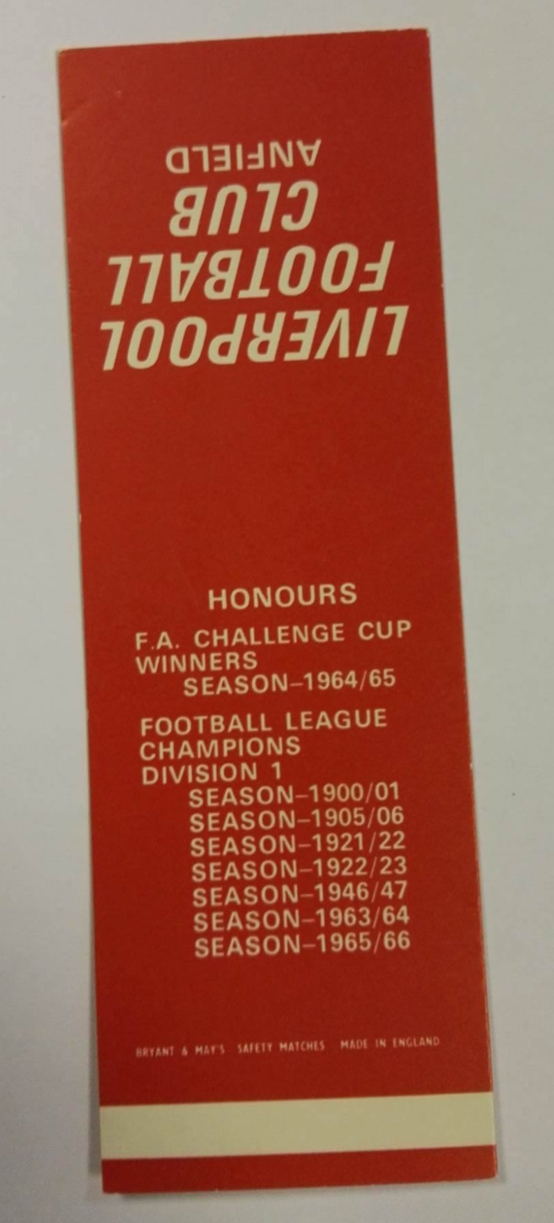 Liverpool FC memorabilia collector