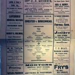 Chester vs Birkenhead 1907 Official Programme