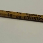 Coventry City FC Pencil 1938-9