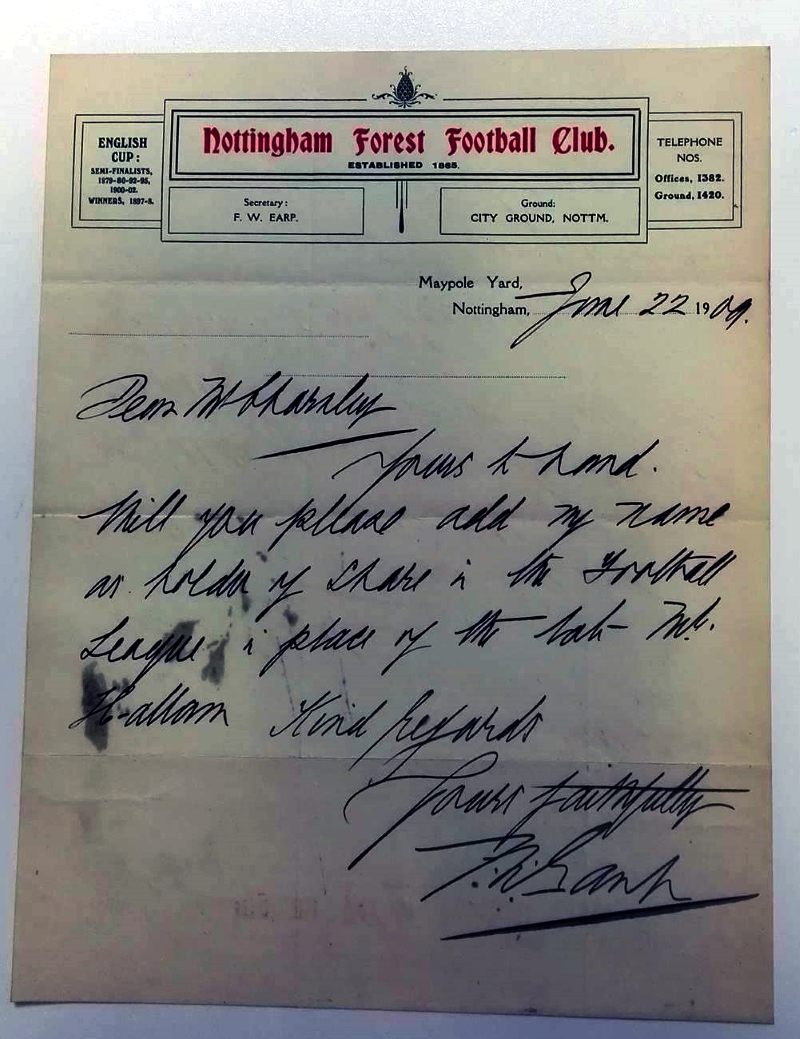Nottingham Forest collector