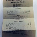 QPR AGM Agenda 1928 & 1930 Front