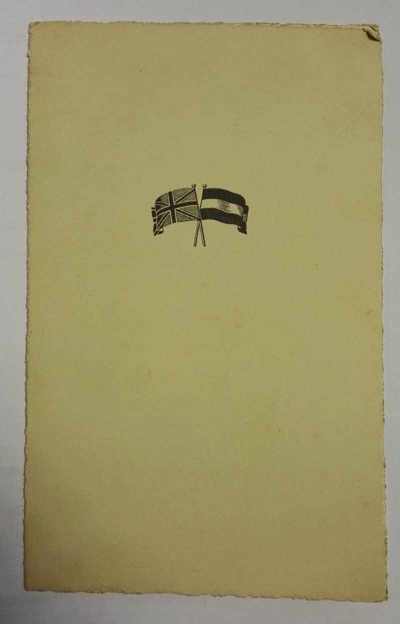 Signed Lion Of Vienna Menu Front