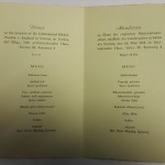 Signed Lion Of Vienna Menu Inner