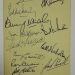 Signed Lion Of Vienna Menu Rear