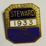 Football Association Stewards Badges 1933