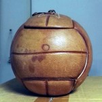Leather Football Style Tobacco Jar