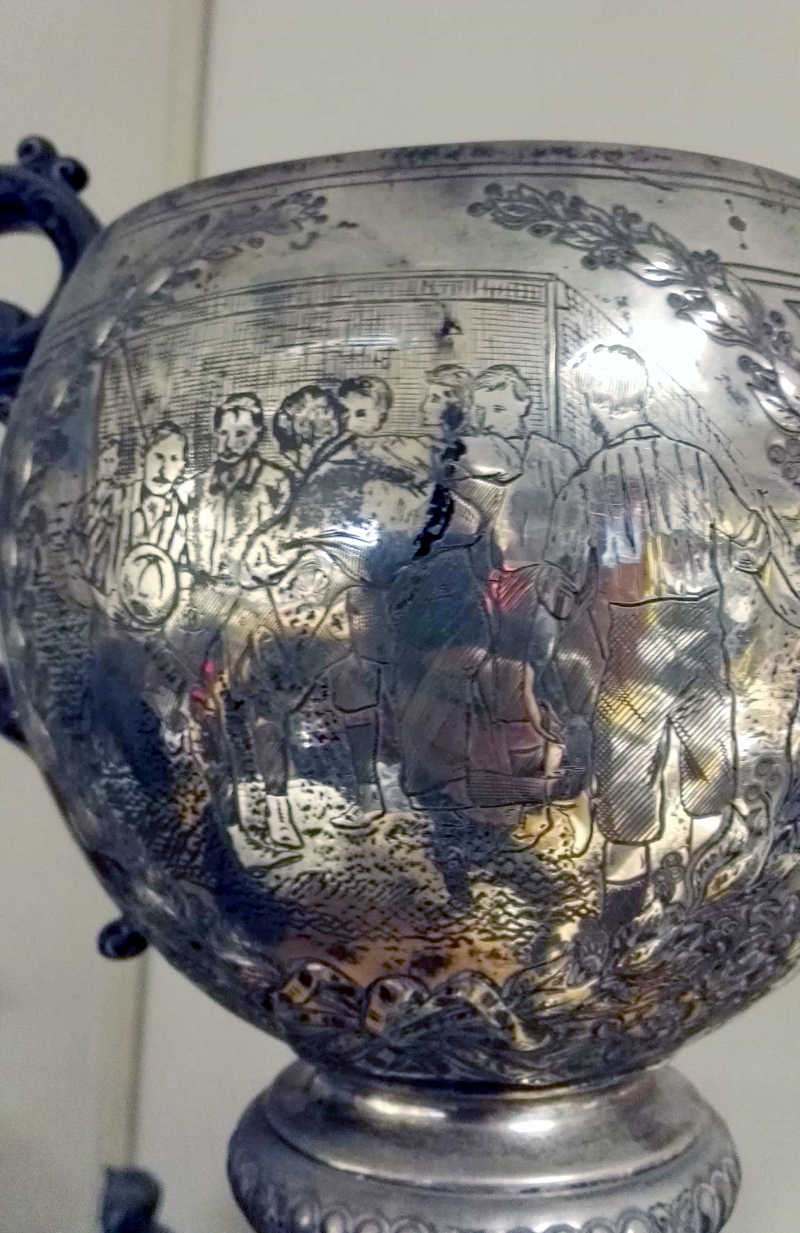 Nottinghamshire Amateur Challenge Cup Trophy 1902 Close 1