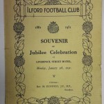 Ilford FC Jubilee Celebration Programme 1931 Front