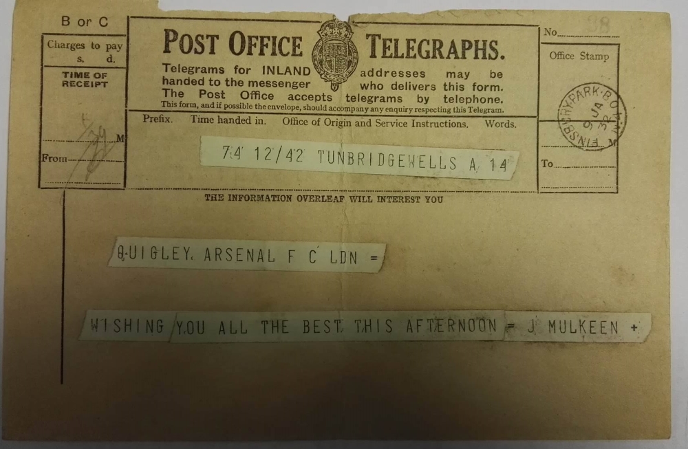 Darwen FC vs Arsenal FA Cup 1932 - Telegraph 11