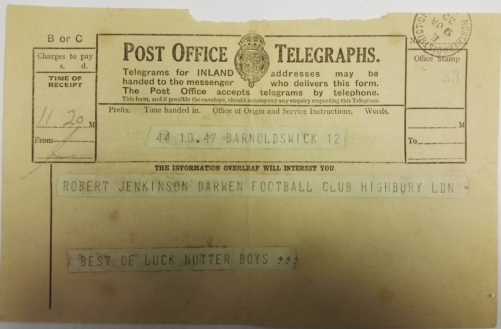 Darwen FC vs Arsenal FA Cup 1932 - Telegraph 9