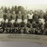 France vs Spain 1958 Signed Menu & Photos 2