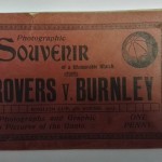 Blackburn Rovers vs Burnley FA Cup Souvenir 1913 Front