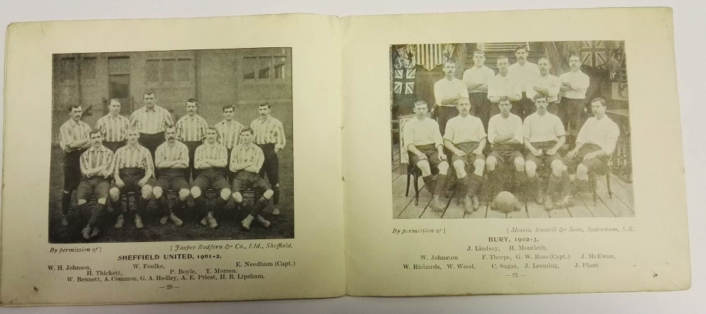 English Cup Winners 1883 - 1906 Booklet 1