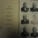 Sunderland AFC Signed Dinner Menu 1936 Inner