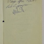 West Ham Challenge Cup Winners Dinner Menu 1964 Signed Inside Front