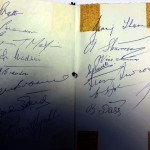 West Ham Challenge Cup Winners Dinner Menu 1964 Signed Inside Rear