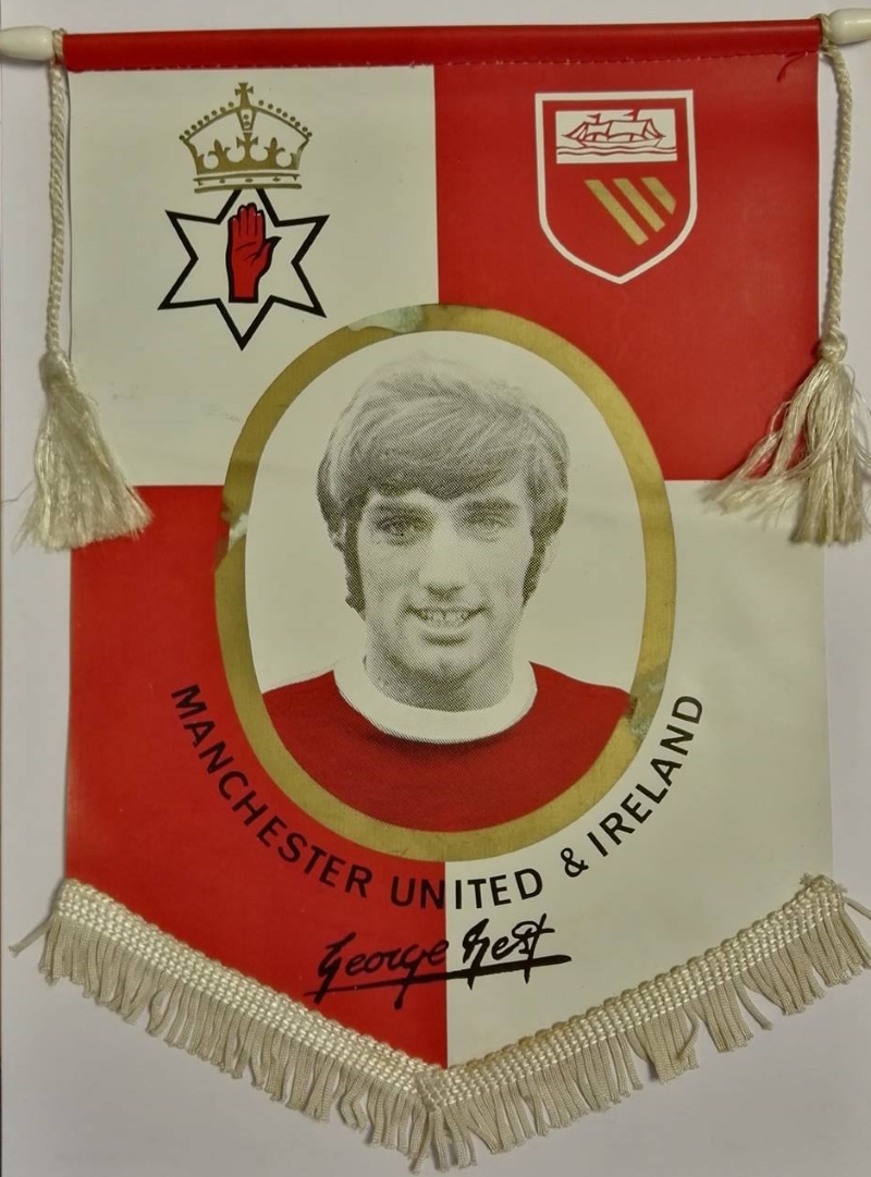 George Best Fan pennant