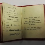 Mansfield Town Season Ticket 1939-40 Inner