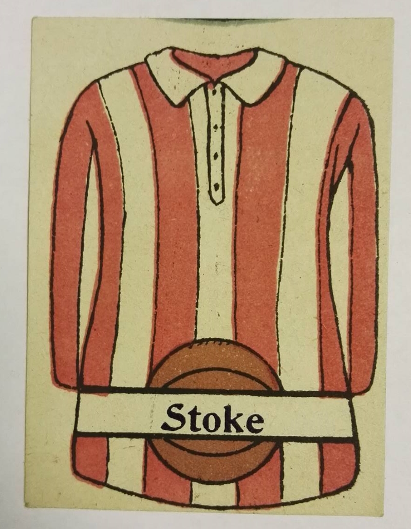 Stoke City Ripley Bros trading cards