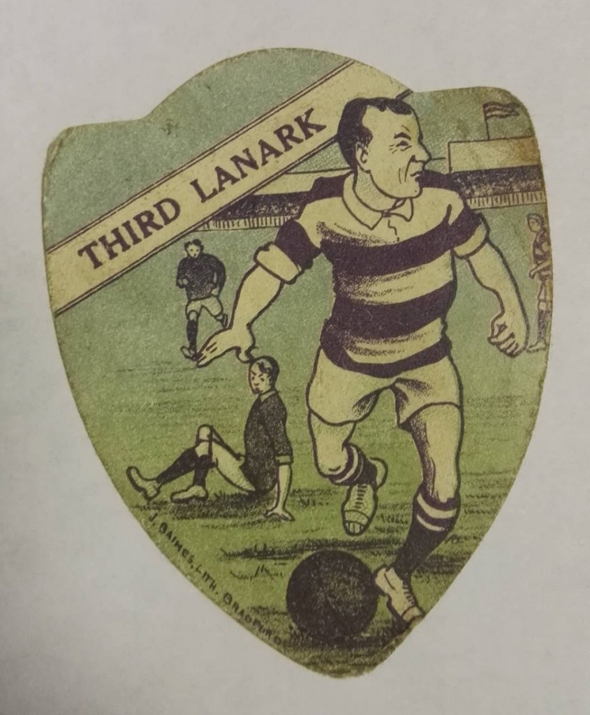 Third Lanark AC Baines Football Card