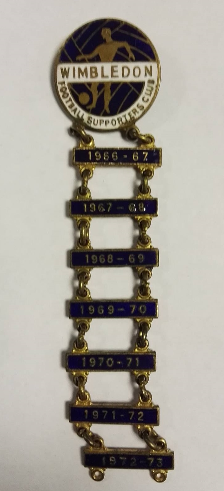 Wimbledon FC Supporters Club Badges