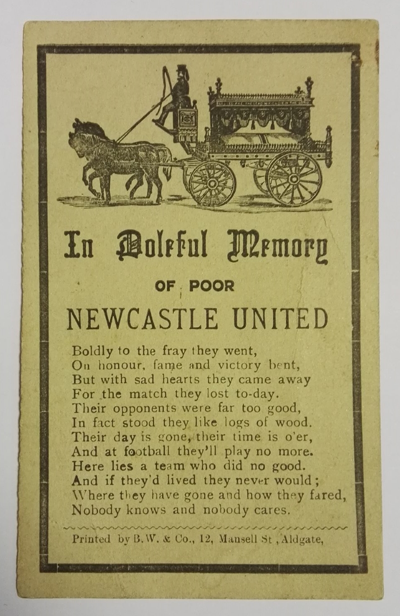 football memorial postcard collector