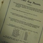 Blackburn Rovers Jubilee Dinner Signed Menu 1925 Inner