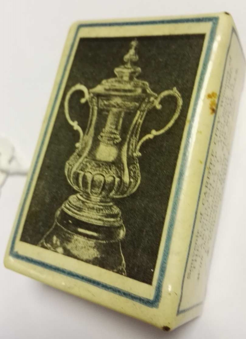 Cardiff City Matchbox Cover 1927 trophy