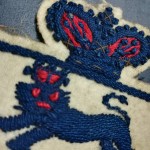 England Shirt Badge - T.H. Crawshaw - close