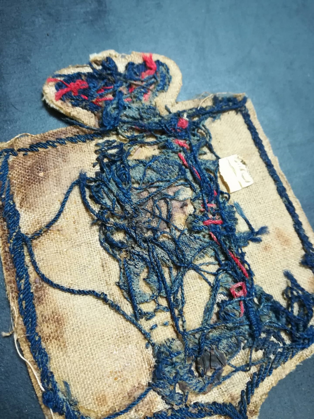 England Shirt Badge - T.H. Crawshaw rear