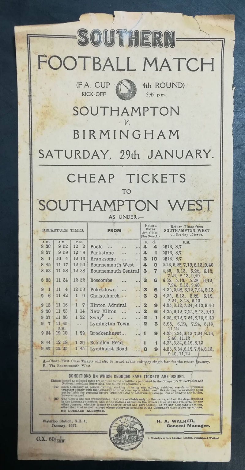 football railway poster collector